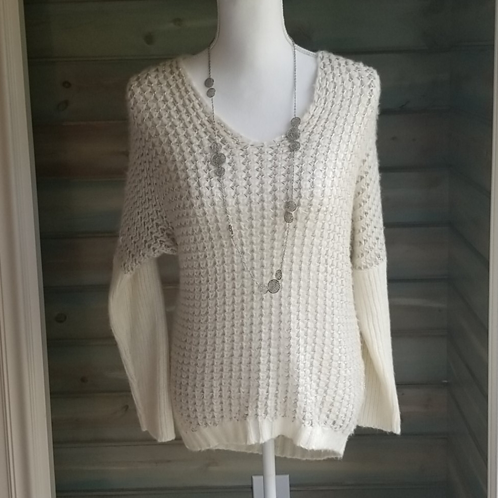 Gianni Bini mesh sweater